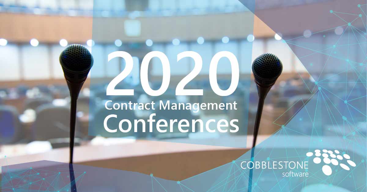 Contract Management Conferences 2020 Here Are Your Top 10